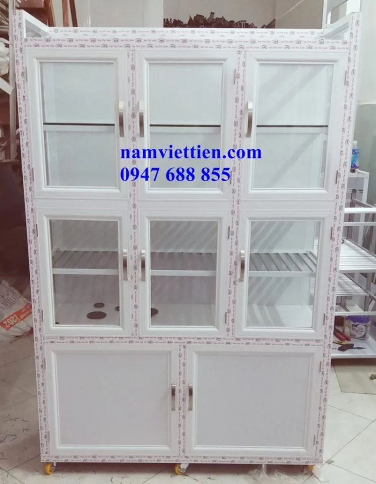 tủ nhôm giá bao nhiêu