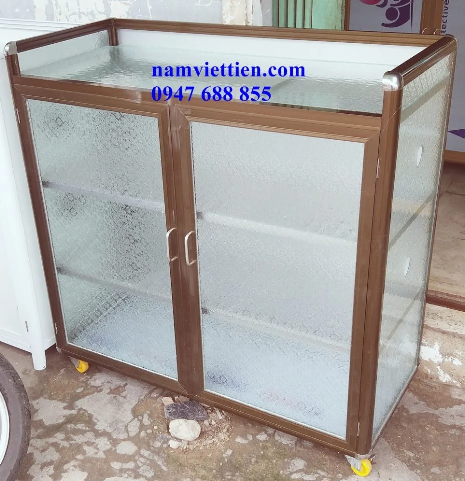tủ đựng cốc chén bán tủ kính