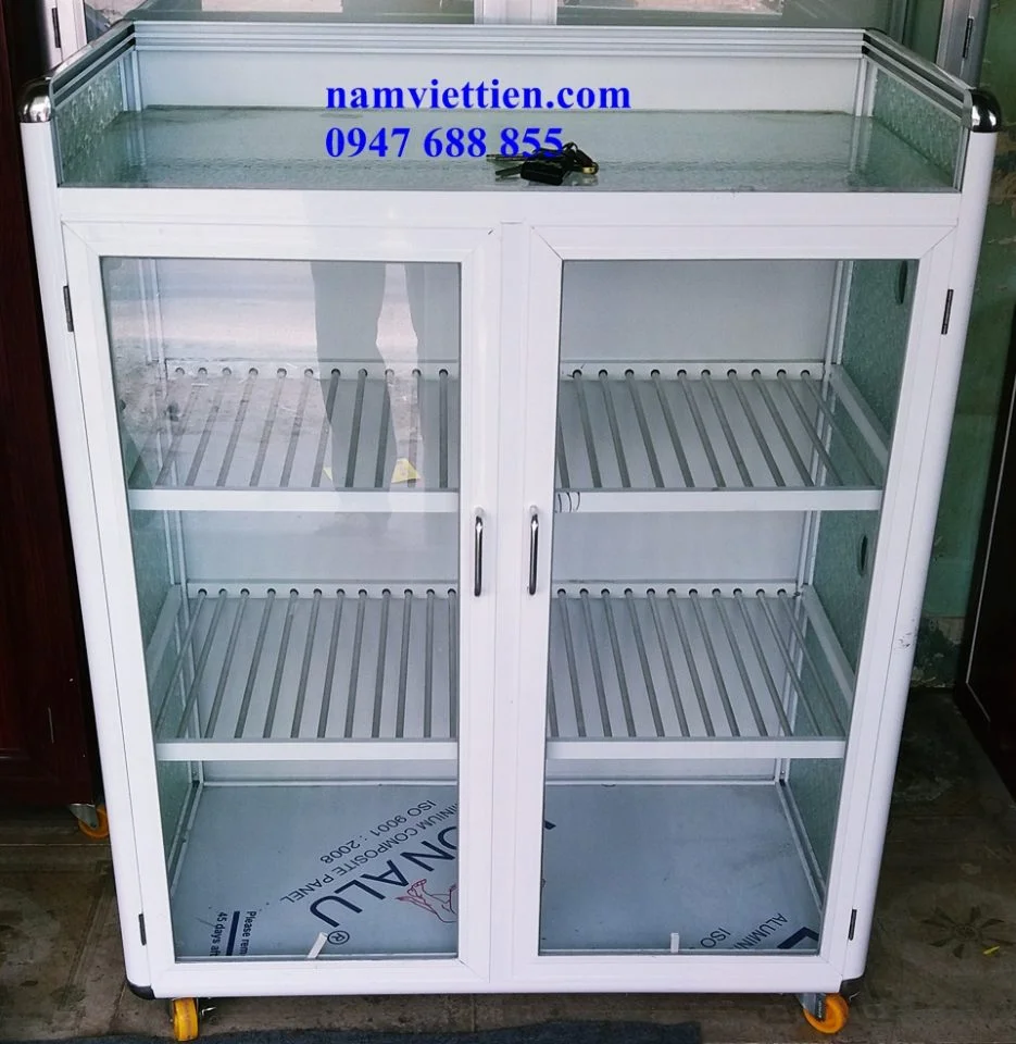 các kiểu tủ nhôm đẹp tủ kiếng giá rẻ