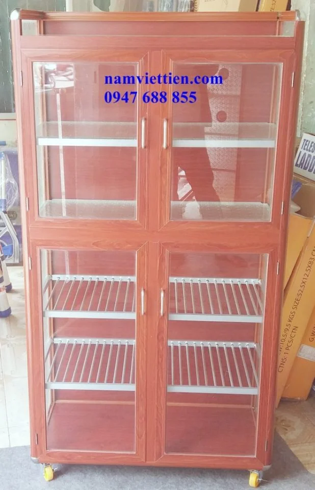 các mẫu tủ nhôm kính đẹp mẫu tủ bếp gỗ