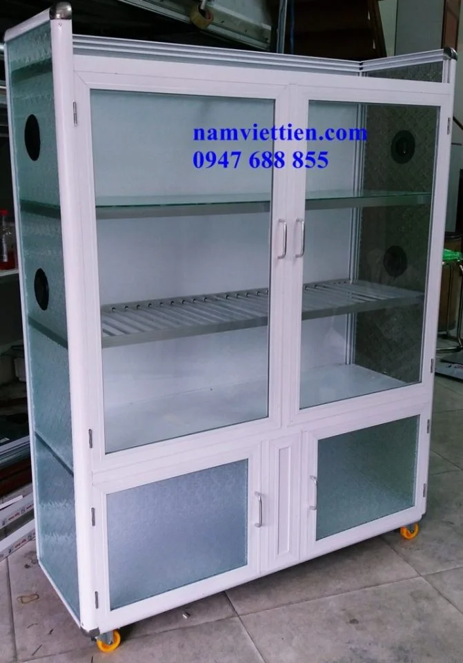 tủ bếp khung nhôm kính báo giá tủ bếp nhựa