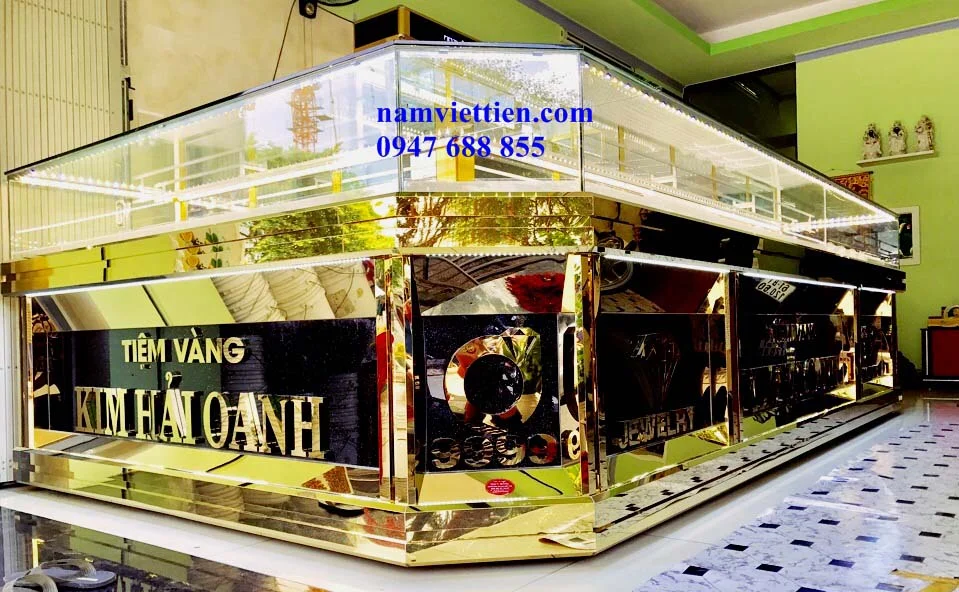 tủ trưng bày trang sức đẹp tủ trưng bày trang sức