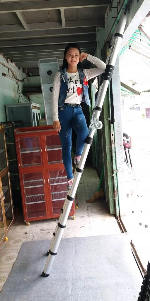 thang nhôm hàn quốc thang nhôm rút thông minh