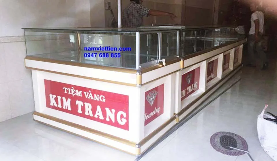 Mẫu tủ bán vàng bạc Mẫu tủ bán vàng bạc