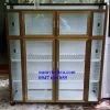 mẫu tủ bếp nhôm sơn tĩnh điện