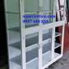 Tủ đựng chén nhôm kính cao cấp