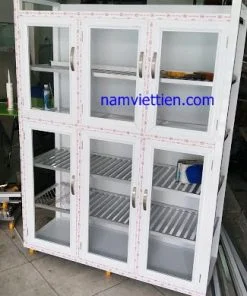 tủ đựng cốc chén bằng gỗ