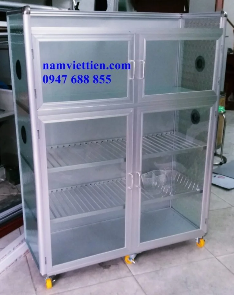 tủ chén nhôm nhỏ