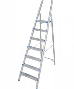 Thang nhôm ghế tay vịn 7 bậc