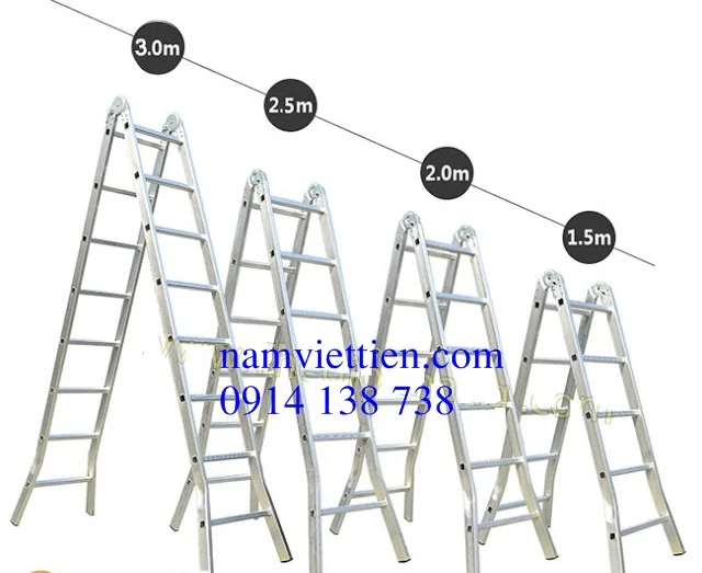thang nhôm 4m nikita cao cấp