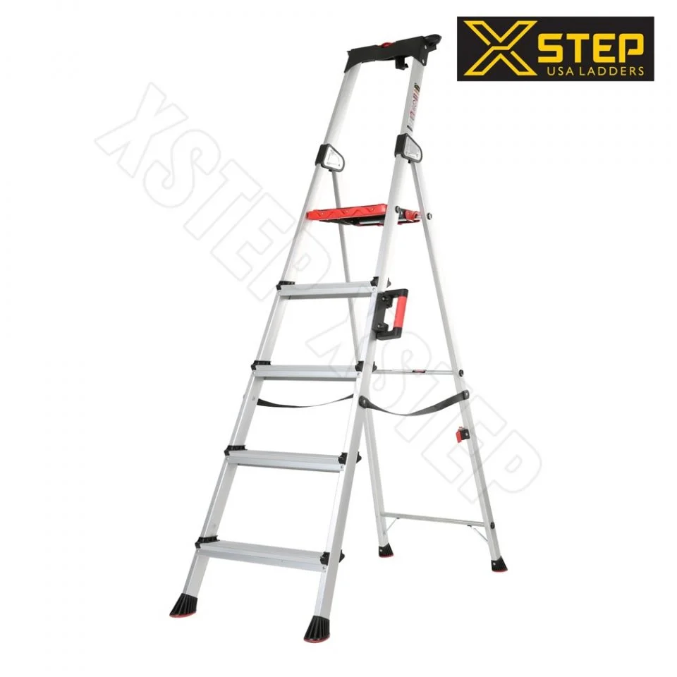 Thang nhôm ghế gấp tay vịn XSTEP XL-05 cao 1m85