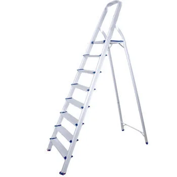 Thang nhôm ghế gấp tay vịn Nikita AL08 giá rẻ