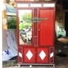 Tủ áo nhôm kính mini nhỏ gọn