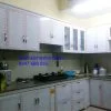 Tủ bếp bằng nhôm kính đẹp