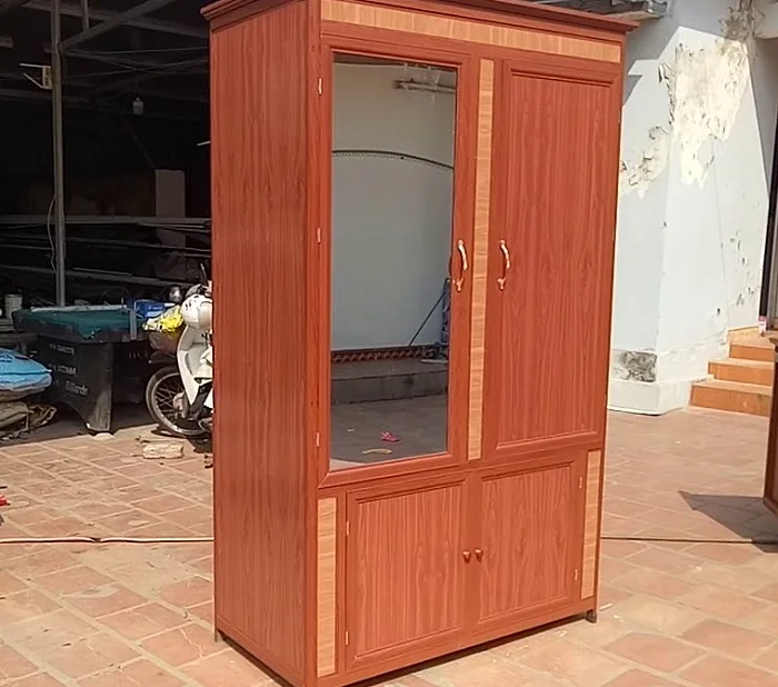 tủ quần áo nhôm kính đẹp giá rẻ