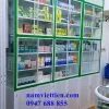 Tủ trưng bày mỹ phẩm siêu thị