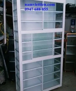 Tủ kính trưng bày nước hoa