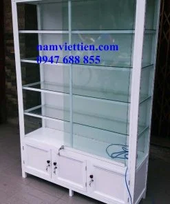 Tủ mỹ phẩm bằng nhôm kính